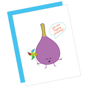 Greeting Card: FIGGING AMAZING