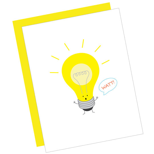 Greeting Card: WATT