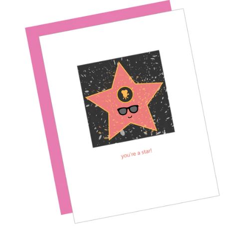 Greeting Card: YOU'RE A STAR