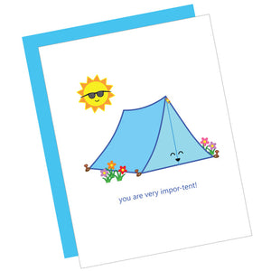 Greeting Card: YOU ARE VERY IMPOR-TENT