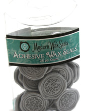 Load image into Gallery viewer, Wax Seal Stickers: SILVER SNOWFLAKE
