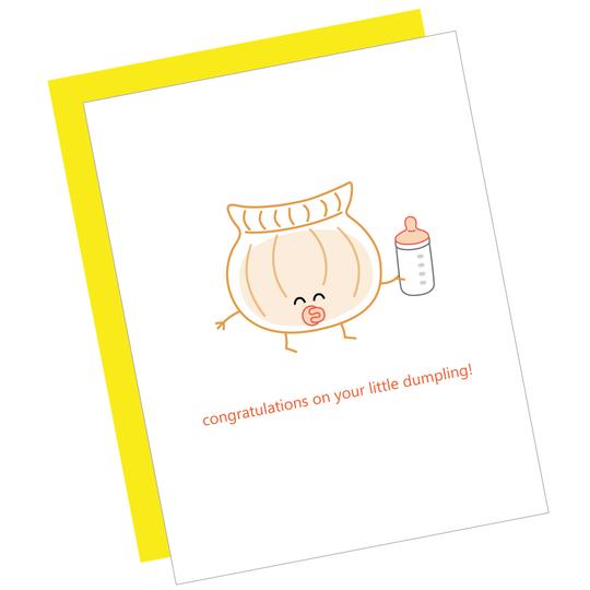 Greeting Card: LITTLE DUMPLING