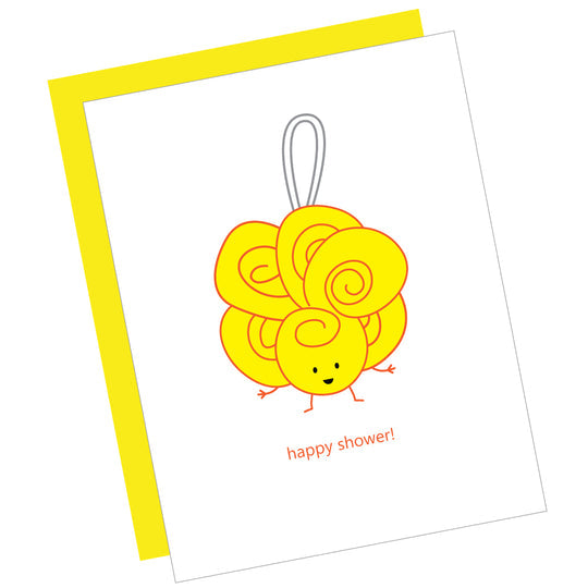 Greeting Card: HAPPY SHOWER