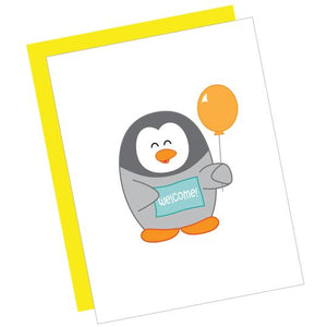 Greeting Card: WELCOME PENGUIN