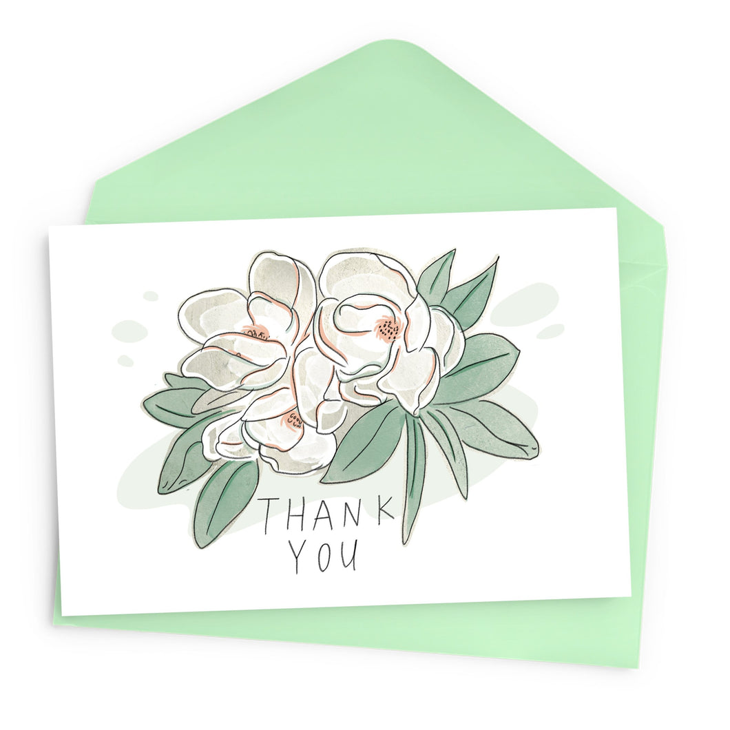 Greeting Card: THANK YOU FLOWERS