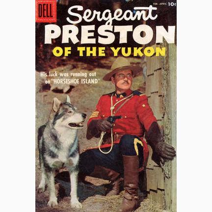 Postcard: SARGEANT PRESTON OF THE YUKON