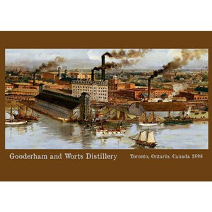 Postcard: THE GOODERHAM AND WORTS DISTILLERY