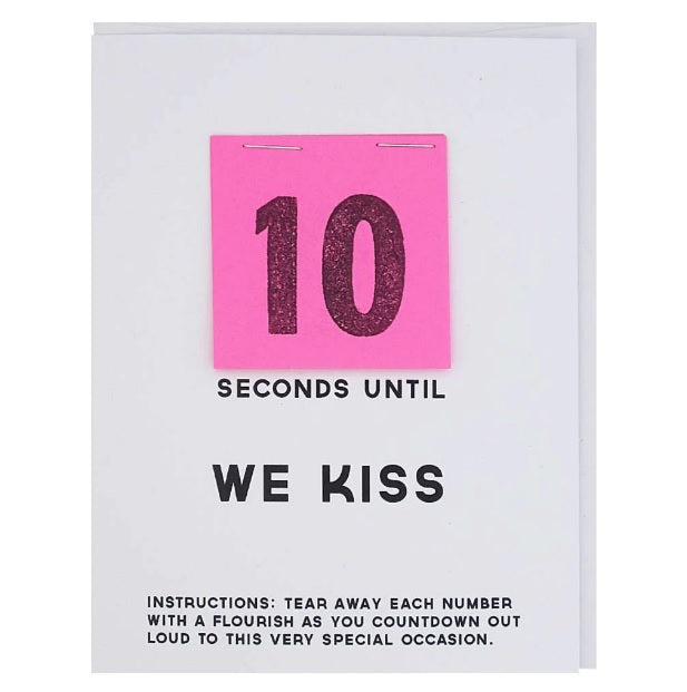 Greeting Card: COUNTDOWN TO KISS!