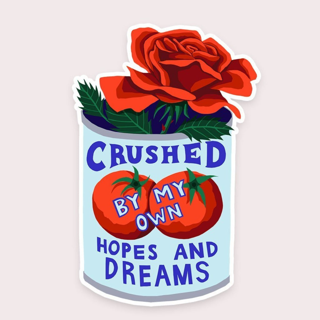 Sticker: Crushed