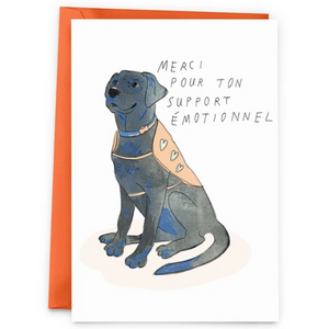 Greeting Card: SUPPORT EMOTIONNEL