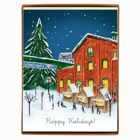 Boxed Greeting Cards: TORONTO DISTILLERY HOLIDAY