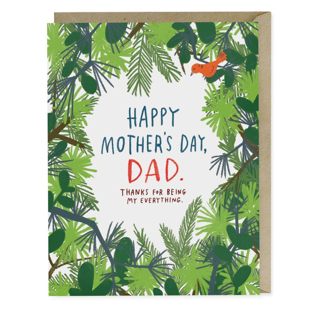 Greeting Card: HAPPY MOTHER'S DAY, DAD