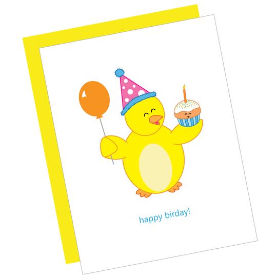 Greeting Card: HAPPY BIRDAY