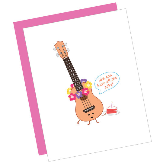 Greeting Card: UKULELE