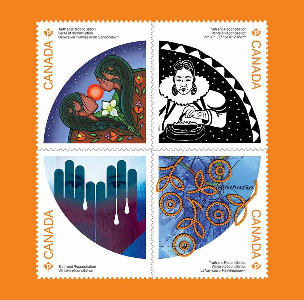 Canadian Postage: 2022 Truth and Reconciliation Domestic Stamps