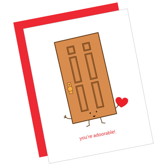 Greeting Card: YOU'RE ADOORABLE