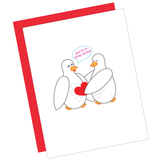 Greeting Card: LOVEY-DOVEY