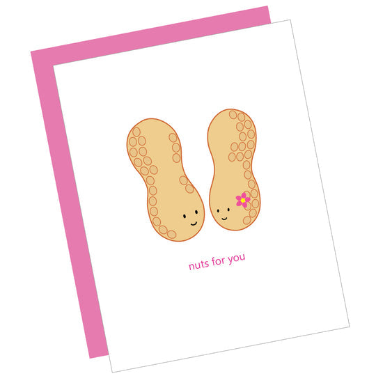 Greeting Card: NUTS FOR YOU