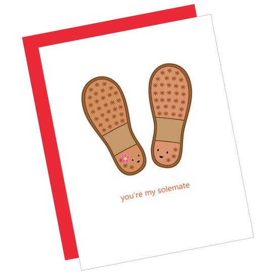 Greeting Card: YOU'RE MY SOLEMATE