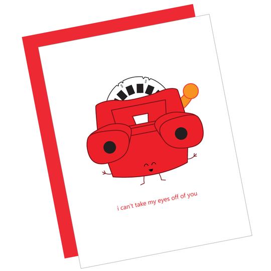 Greeting Card: VIEWMASTER LOVE