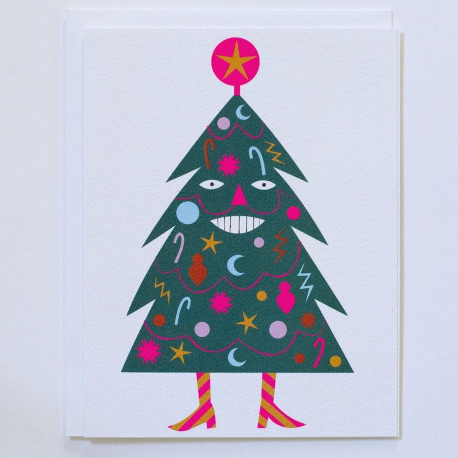 Greeting Card: HAPPY TREE