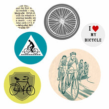 Load image into Gallery viewer, Pack of Pins: YIKES BIKES
