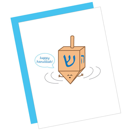 Greeting Card: DREIDEL