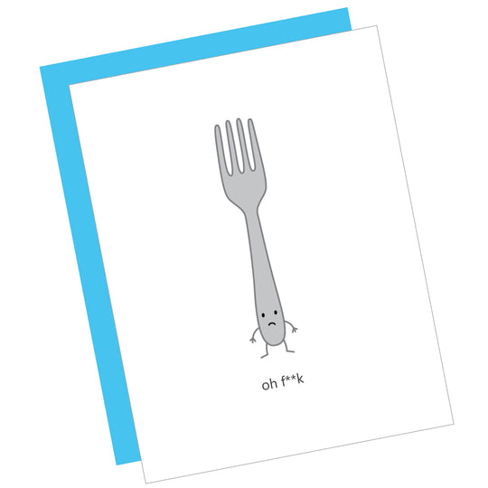 Greeting Card: OH FORK
