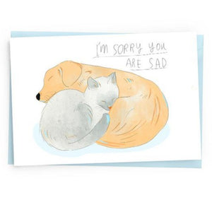 Greeting Card: SORRY YOU ARE SAD