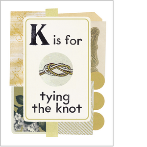 Greeting Card: TYING THE KNOT