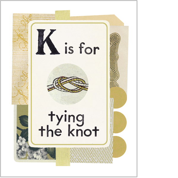 Greeting Card: TYING THE KNOT