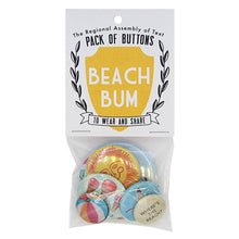 Load image into Gallery viewer, Pack of Pins: BEACH BUM

