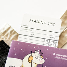Load image into Gallery viewer, Ephemera: READING LIST BOOKMARK (5 PACK)
