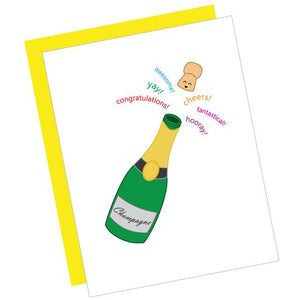 Greeting Card: CHAMPAGNE CONGRATULATIONS