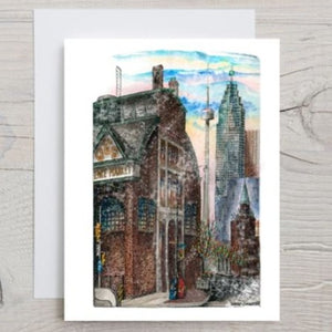 Greeting Card: ST LAWRENCE MARKET WINTER