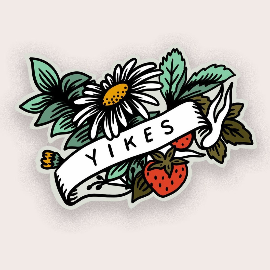 Sticker: YIKES
