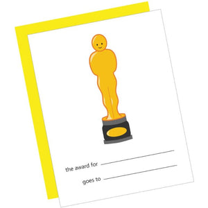Greeting Card: THE AWARD FOR...