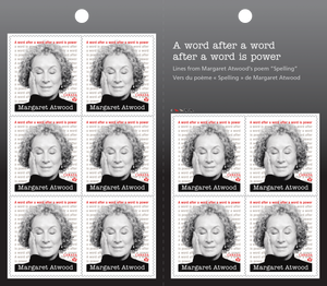Canadian Postage: 2021 Margaret Atwood Domestic Stamps
