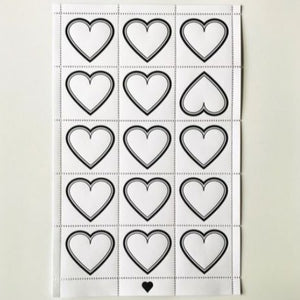 Decorative Stamps: HEARTS