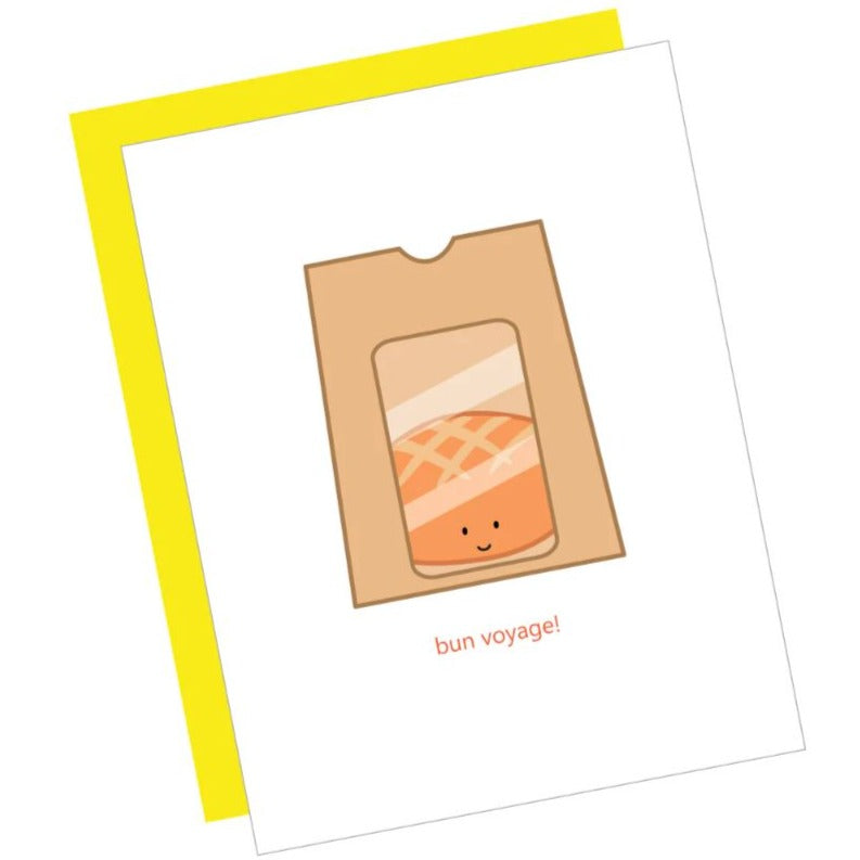 Greeting Card: BUN VOYAGE