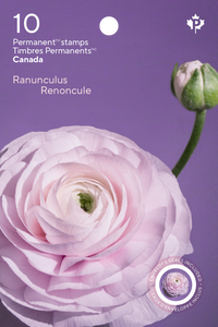 Canadian Postage: 2023 Ranunculus Domestic Stamps