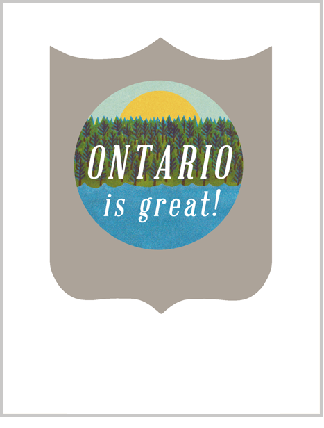 Greeting Card: ONTARIO IS GREAT