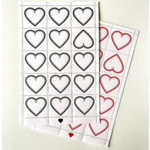 Load image into Gallery viewer, Decorative Stamps: HEARTS
