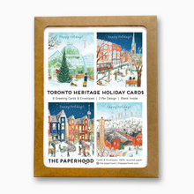 Load image into Gallery viewer, Boxed Greeting Cards: TORONTO HERITAGE HOLIDAYS
