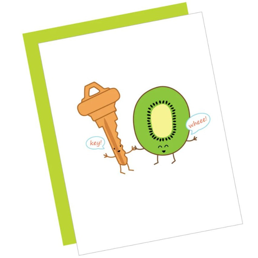 Greeting Card: KEY WHEE