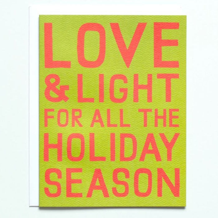 Greeting Card: LOVE AND LIGHT