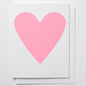 Greeting Card: BABY PINK HEART