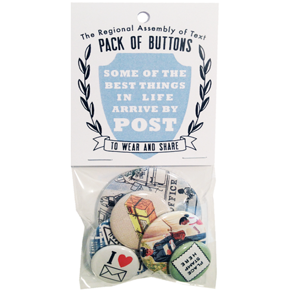 Pack of Pins: THE BEST THINGS IN LIFE ARRIVE BY POST