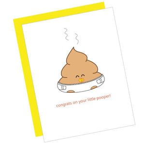 Greeting Card: LITTLE POOPER