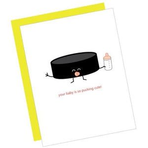 Greeting Card: SO PUCKING CUTE